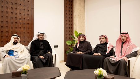 زيارة رابطة الدوري السعودي للمحترفين إلى نادي نيوم