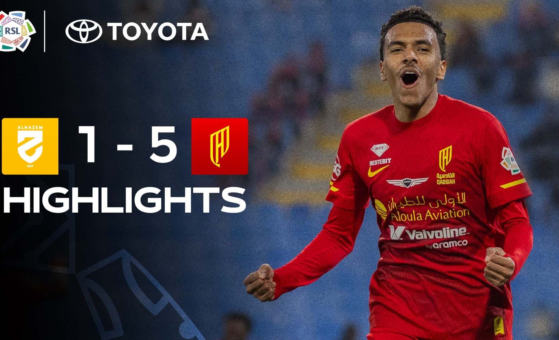 Al Hazem 1-5 Al Qadsiah