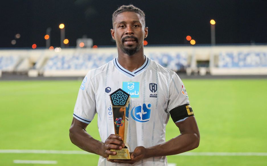 سجل الربيعي ثنائيته الثنائية في الدوري بعدما خرج المهاجم نغوين بالبطاقة الحمراء في مشاركته الأولى