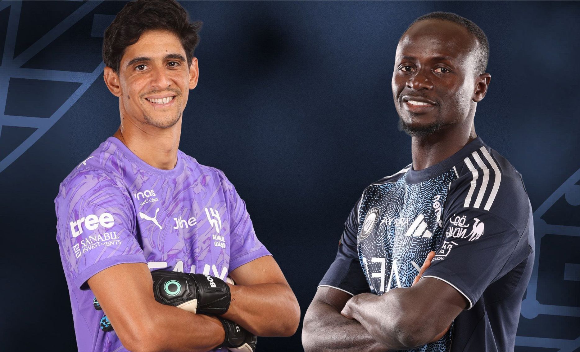 ساديو ماني وياسين بونو