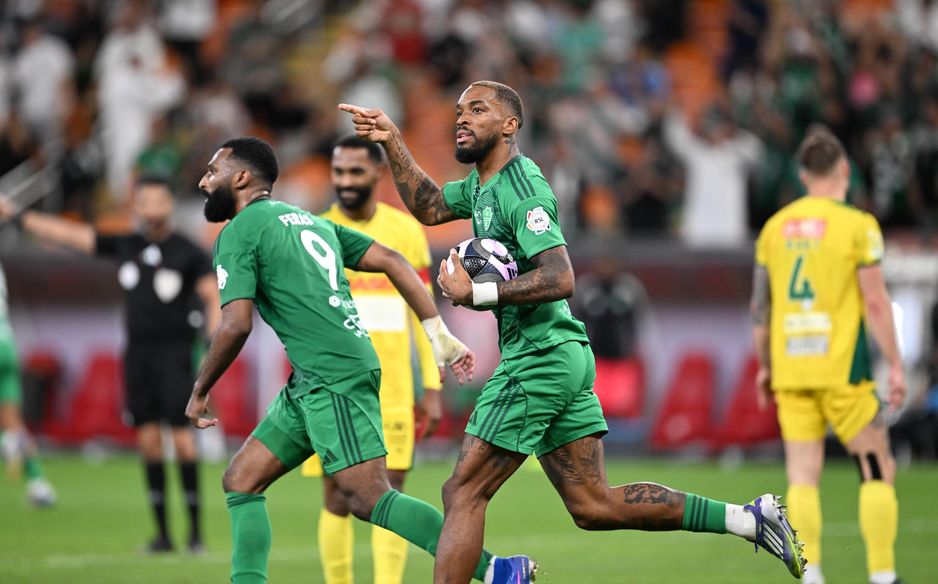 Ivan Toney equalises for Al Ahli v Al Khaleej