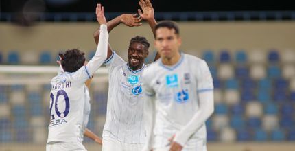 صالح الحارثي مهنئًا الربيعي بالهدف الذي سجله من صناعة بيدروزا