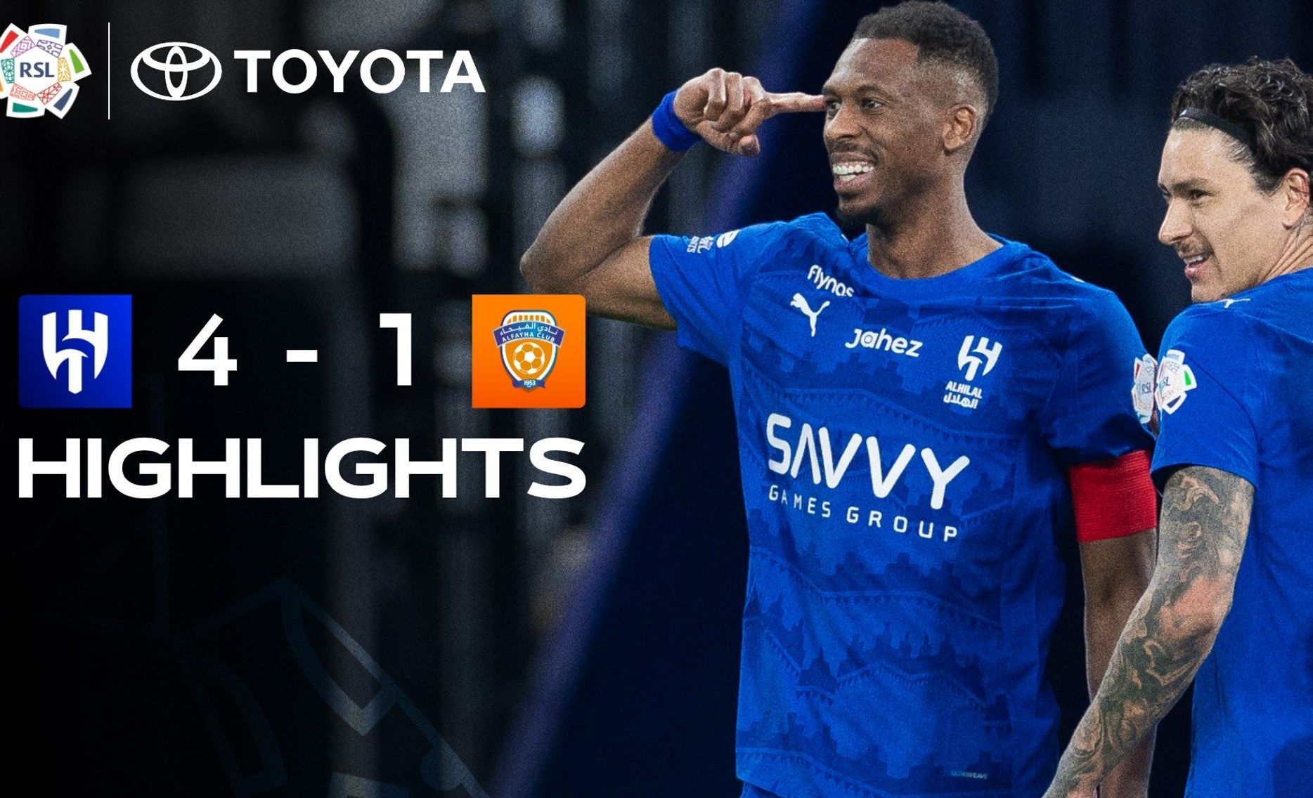 Al Hilal 4-1 Al Fayha