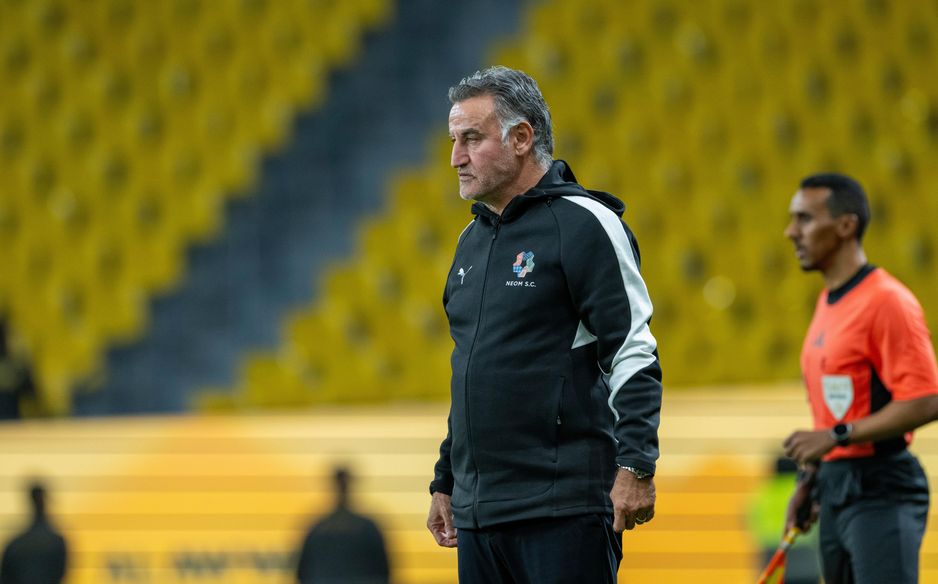 NEOM SC manager Christophe Galtier is looking to change his team's form