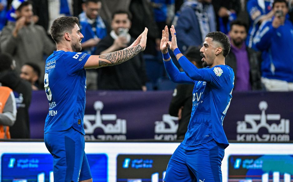 Ruben Neves (L) makes league leaders Al Hilal tick
