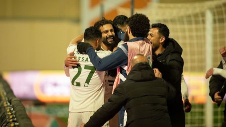 الدخيل يتوج أفضلية فريقه في المباراة بهدف الدقائق الأخيرة