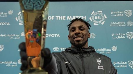 Remarkably, Julian Quinones has won six successive Man of the Match awards for Al Qadsiah