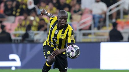 N'Golo Kante scores winner for Al Ittihad at home to Al Okhdood