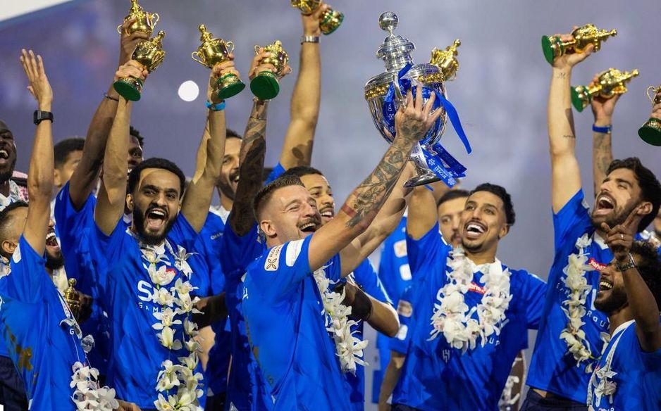 Sergej Milinkovic-Savic was a huge part of Al Hilal's record-breaking 2023-24 RSL title success