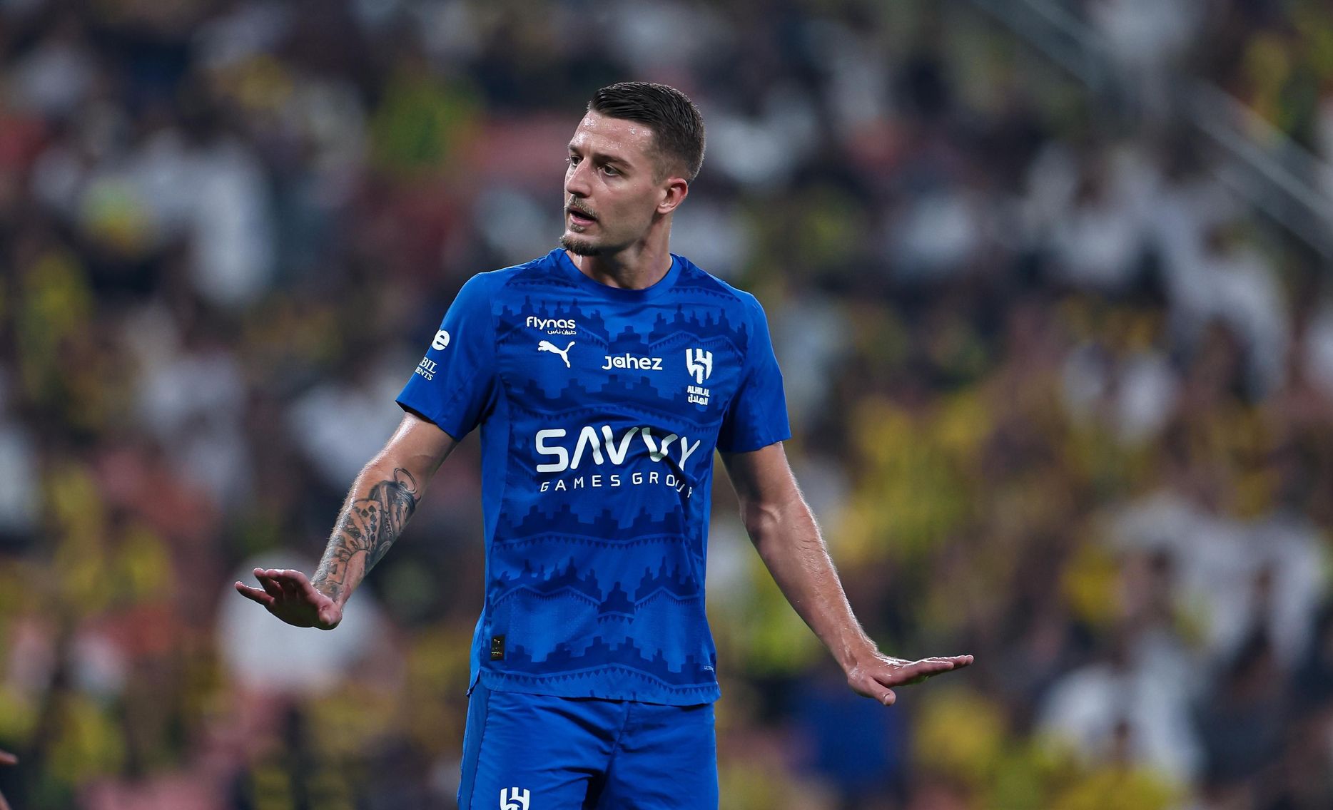 Al Hilal star Sergej Milinkovic-Savic