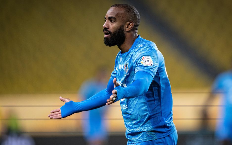Alexandre Lacazette was NEOM SC's headline signing ahead of their RSL debut