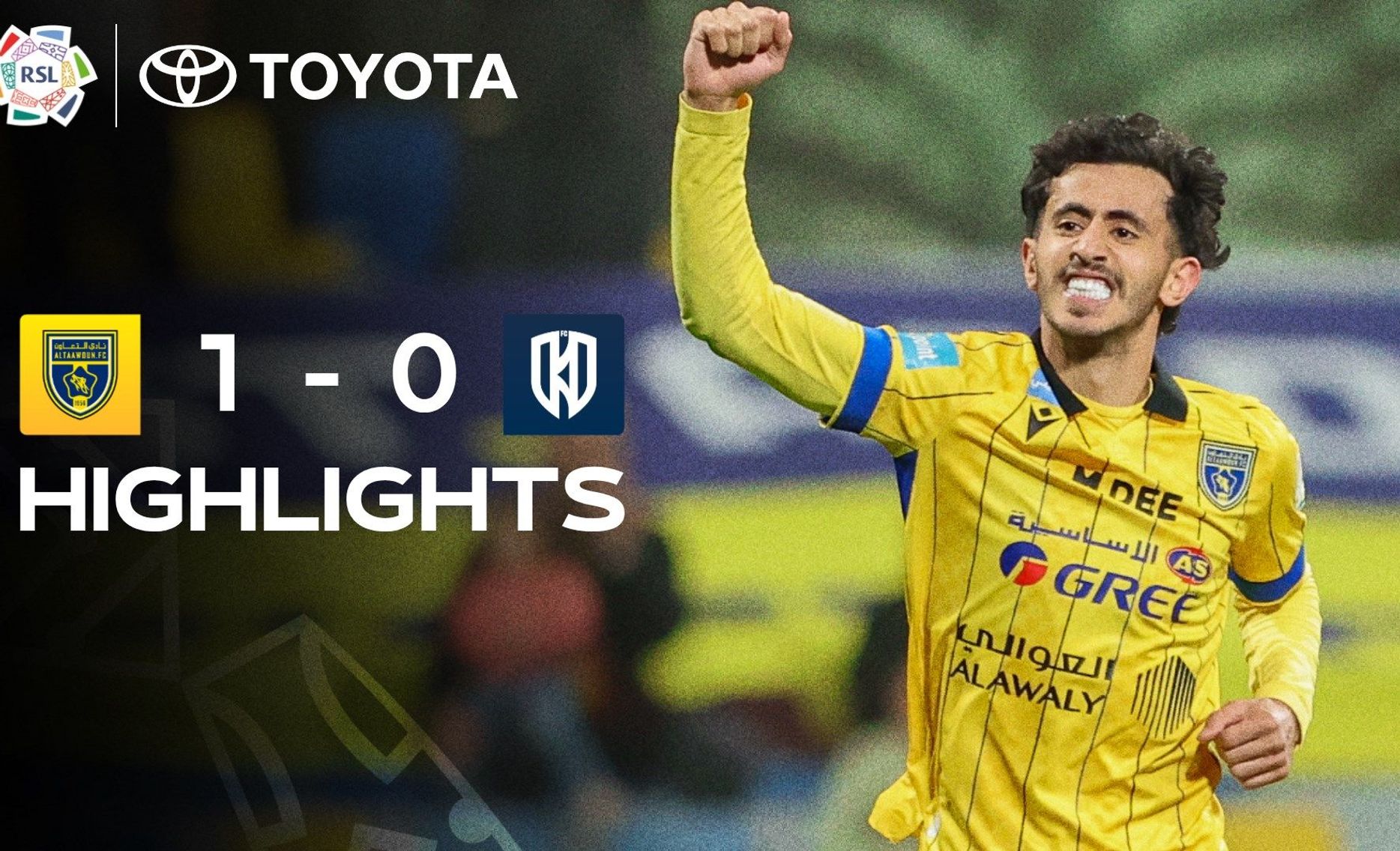 Al Taawoun 1-0 Al Okhdood