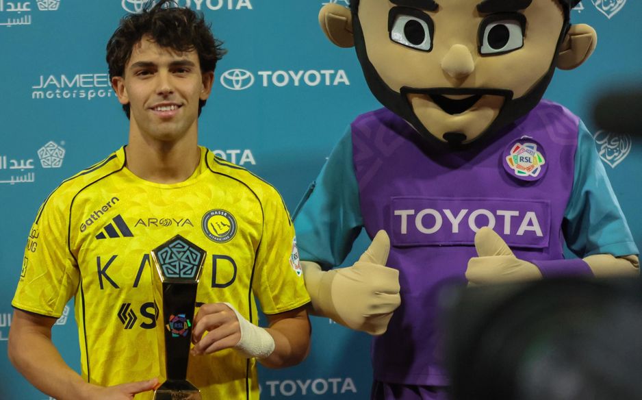 Al Nassr's Joao Felix with another Man of the Match award, this time v Al Kholood