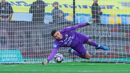 مايلسون تصدى لجزائية في مباراة الأخدود وبذل أداء قاده لتشكيلة الجولة الـ 19