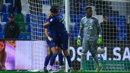 جورج فيرنانديز يعود بنقطة للفتح أمام الحزم بعد تسبه بركلة جزاء