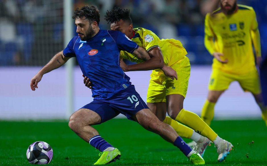 ماتياس فارغاس سجل التعادل في المباراة الماضية أمام الاتحاد بعد نهاية الوقت الأصلي