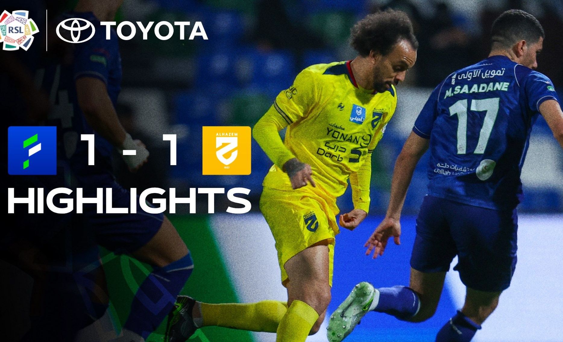 Al Fateh 1-1 Al Hazem