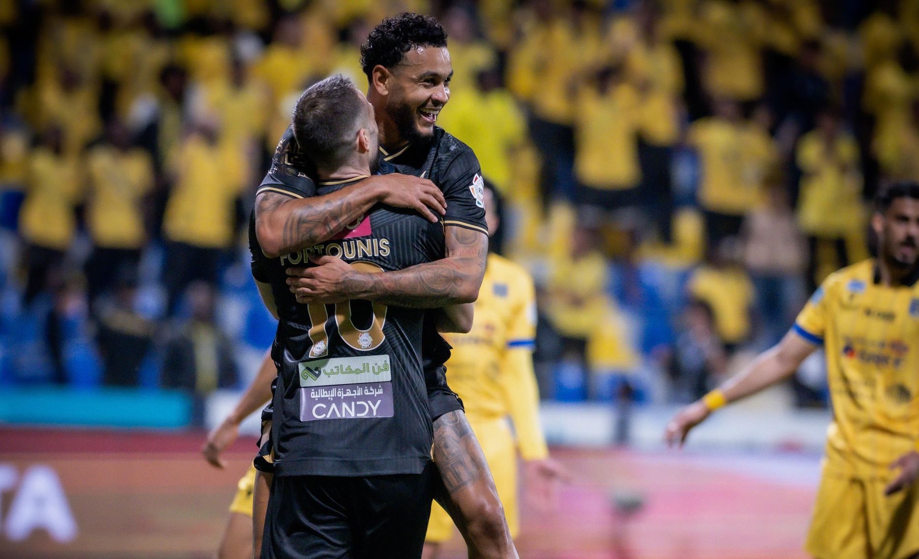 كينغ في لحظة الامتنان الثامنة أمام فورتونيس خلال الموسم