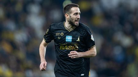 Al Khaleej's Konstantinos Fortounis leads the 2025-26 RSL in assists (11)