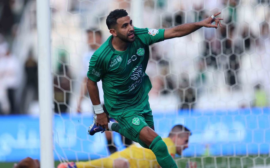 رياض محرز يسجل بعد خمس دقائق من الصناعة