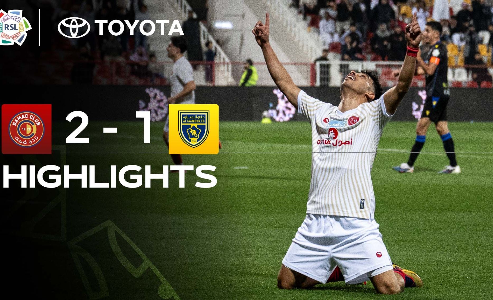 Damac 2-1 Al Taawoun