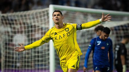 Cristiano Ronaldo scores for Al Nassr at Al Fateh