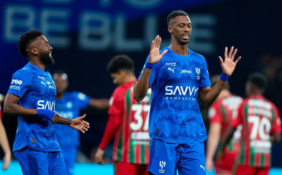 Al Hilal goalscorer Mohammed Kanno doesn't celebrate as a courtesy to former side Al Ettifaq