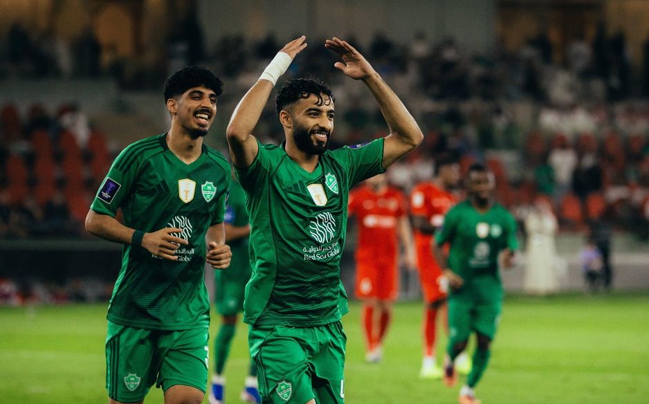Al Ahli's Mohammed Abu Al Shamat on scoresheet v Shabab Al Ahli in AFC Champions League Elite