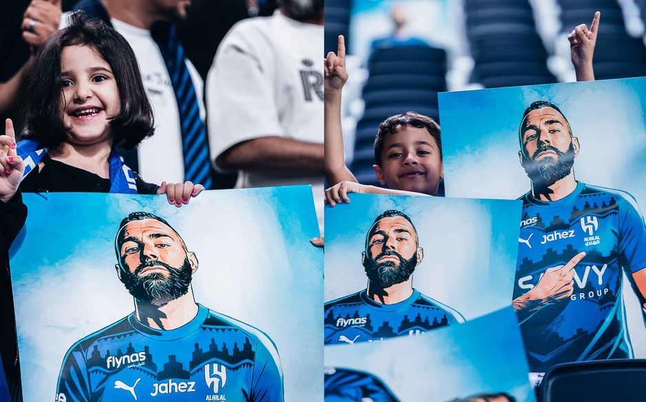 دخل بنزيما سريعًا إلى قلوب الهلاليين ببداية قوية سجل فيها ثلاثة أهداف