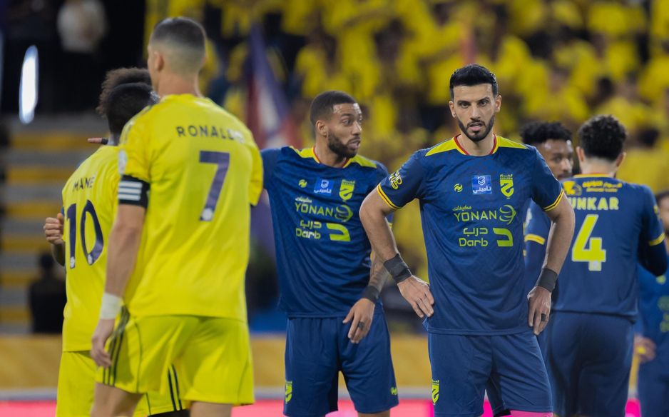 Cristiano Ronaldo and Omar Al Somah meet again this weekend in Al Nassr v Al Hazem