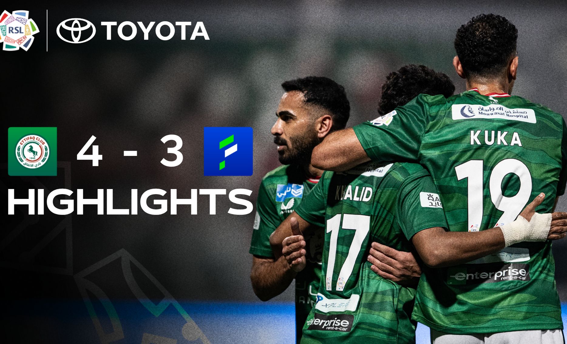 Al Ettifaq 4-3 Al Fateh