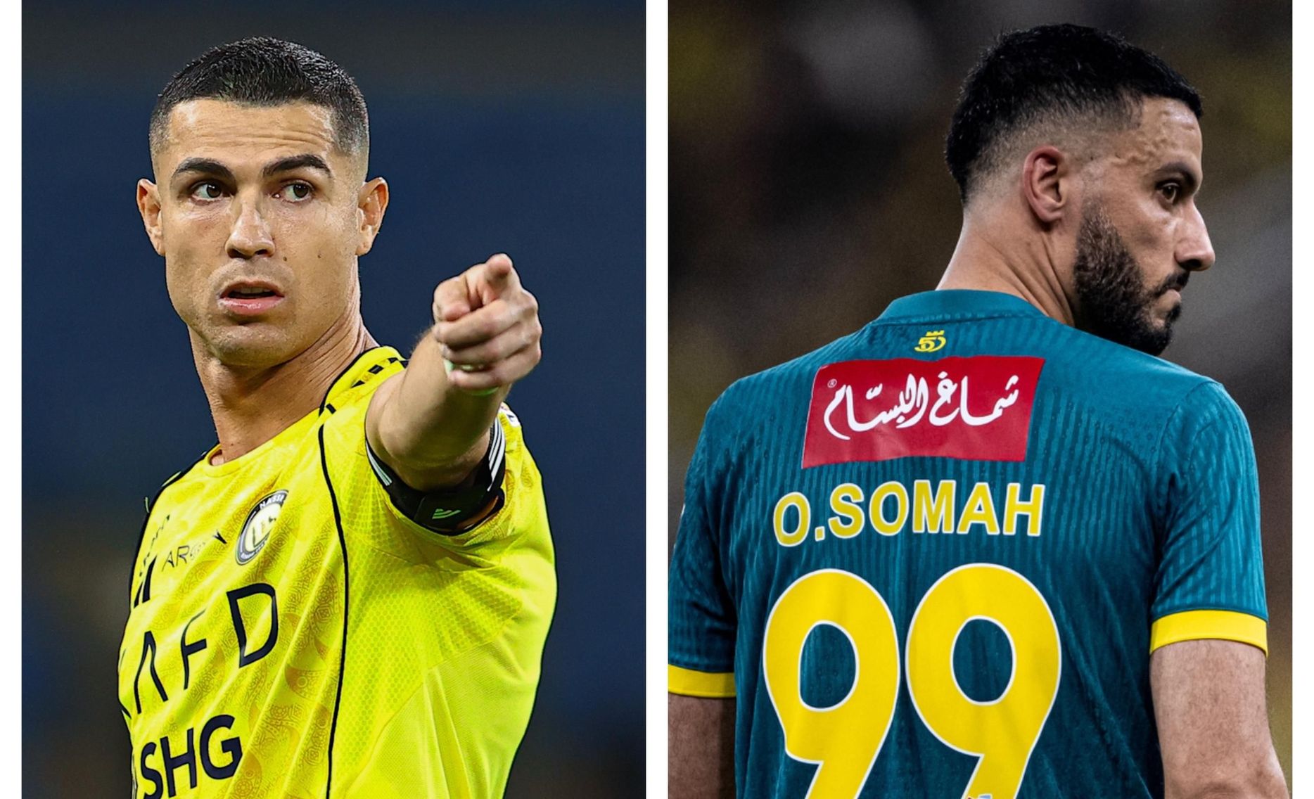 Cristiano Ronaldo v Omar Al Somah: Al Nassr v Al Hazem