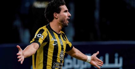 حسام عوار سجل الهدف الثاني من المحاولة الرأسية الثانية للاتحاد في الكلاسيكو