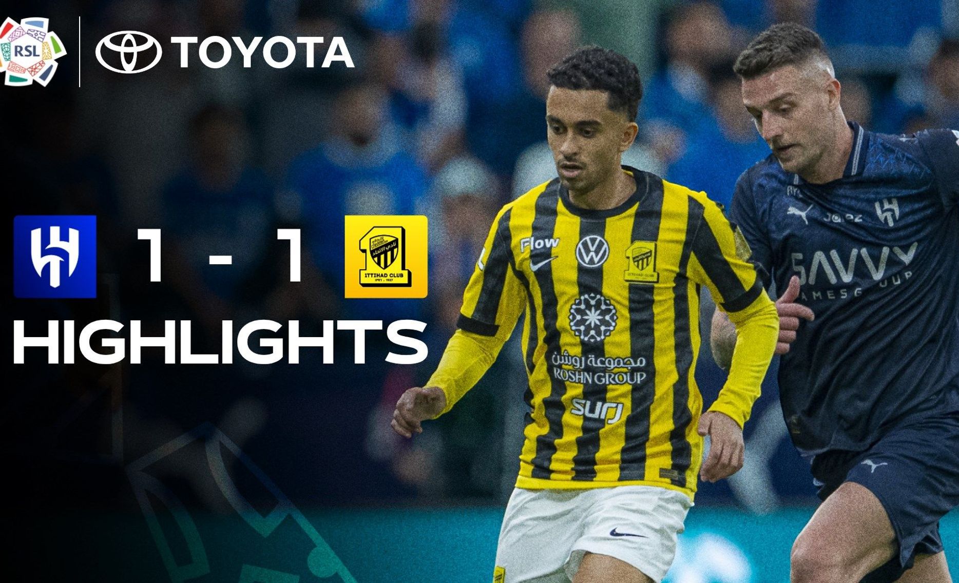 Al Hilal 1-1 Al Ittihad