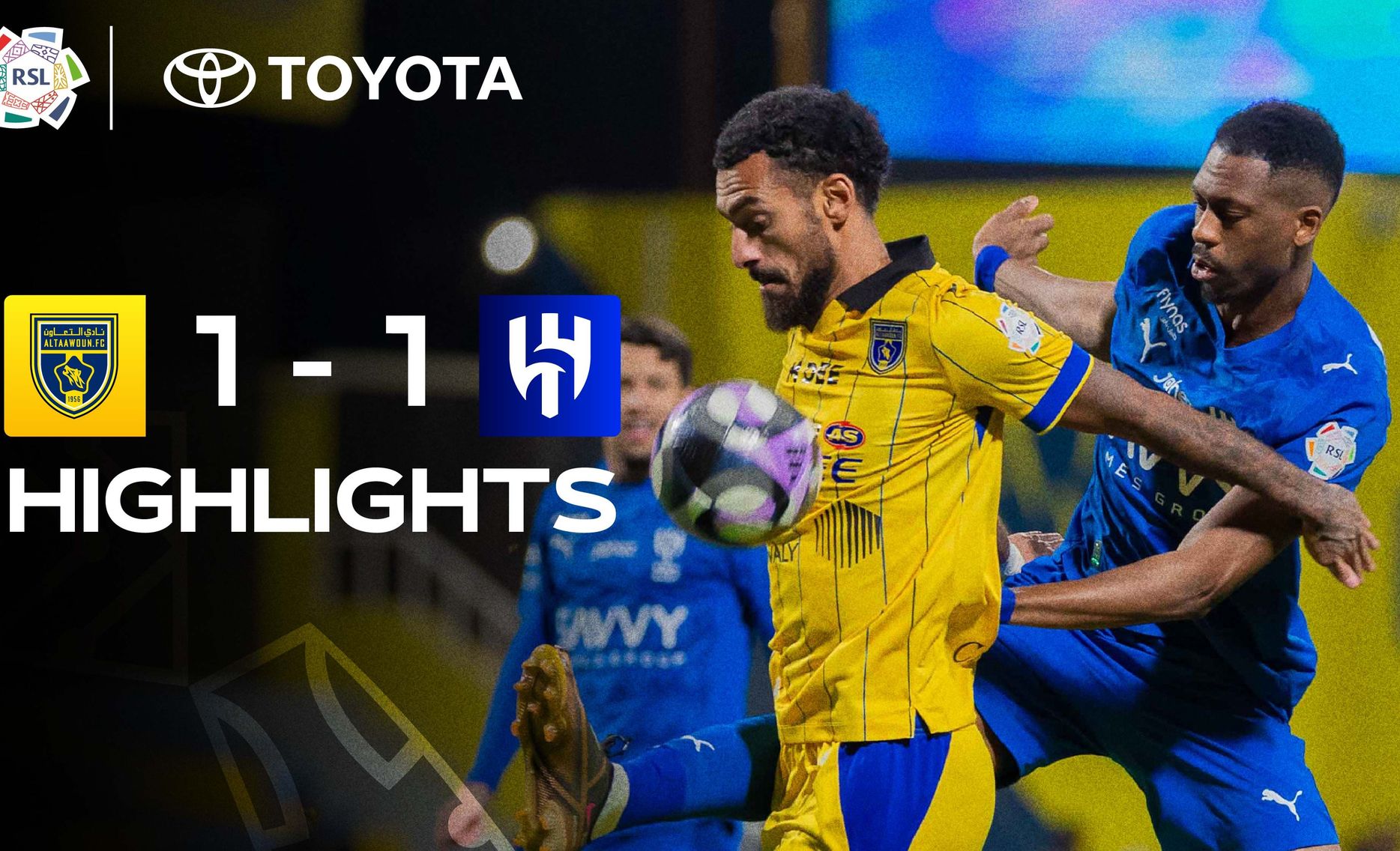 Al Taawoun 1-1 Al Hilal