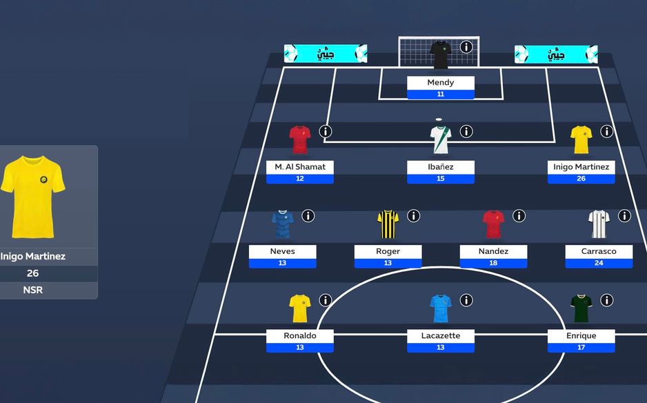 تشكيلة نجوم الجولة العاشرة المؤجلة