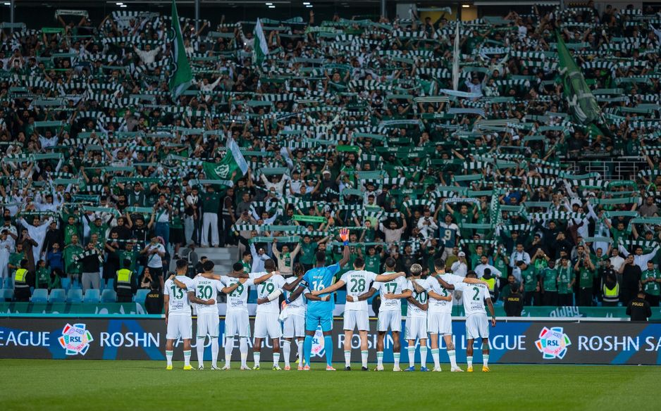 Al Ahli's loyal fans were out in huge number (again) at Al Riyadh