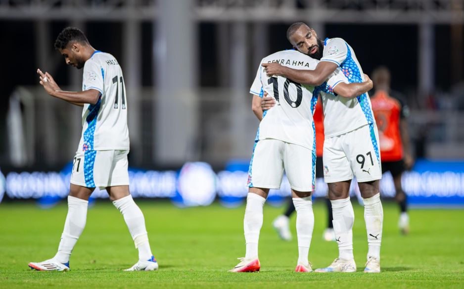 Interestingly, Alexandre Lacazette is second only to Said Benrahma at NEOM SC for chances created