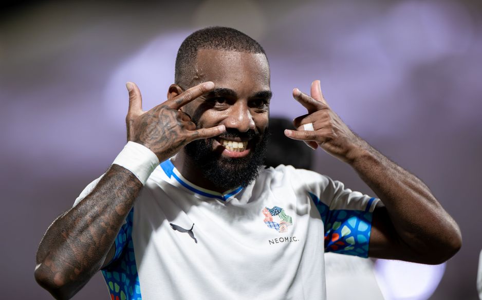 NEOM SC's standout striker Alexandre Lacazette
