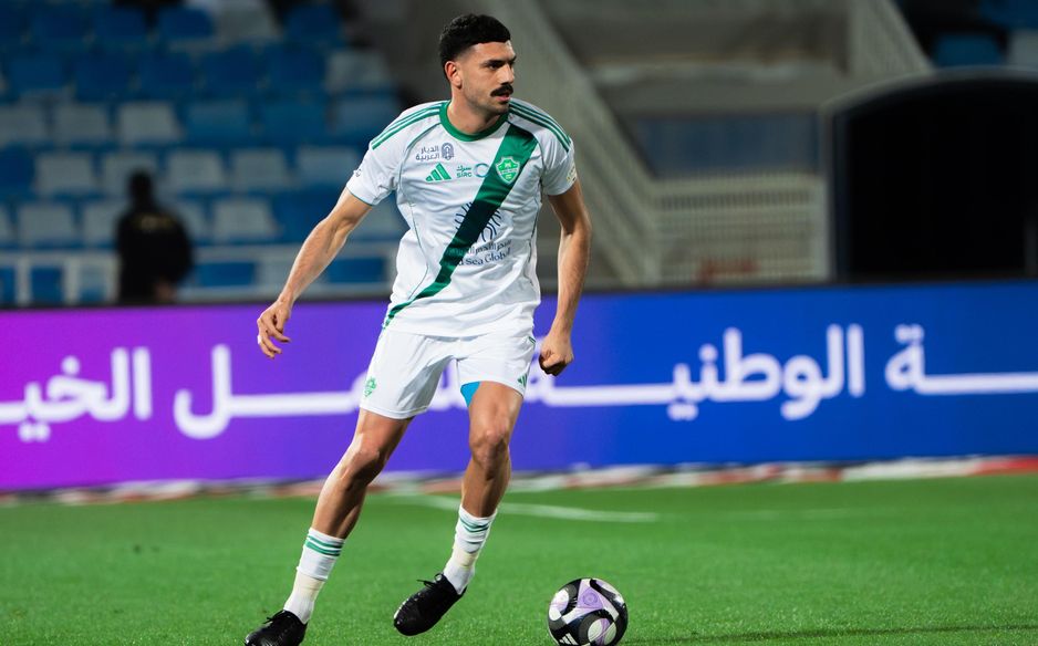 Merih Demiral had missed Al Ahli's past seven RSL games before returning at Al Riyadh