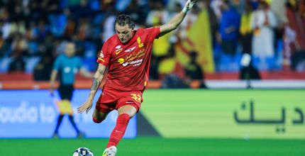 ماتيو ريتيغي سجل التعادل للقادسية في مواجهة التعاون