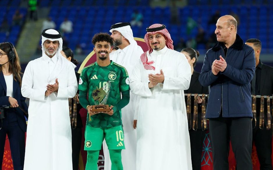 عبدالعزيز العليوة أفضل لاعب في كأس الخليج تحت 23 عام 2025