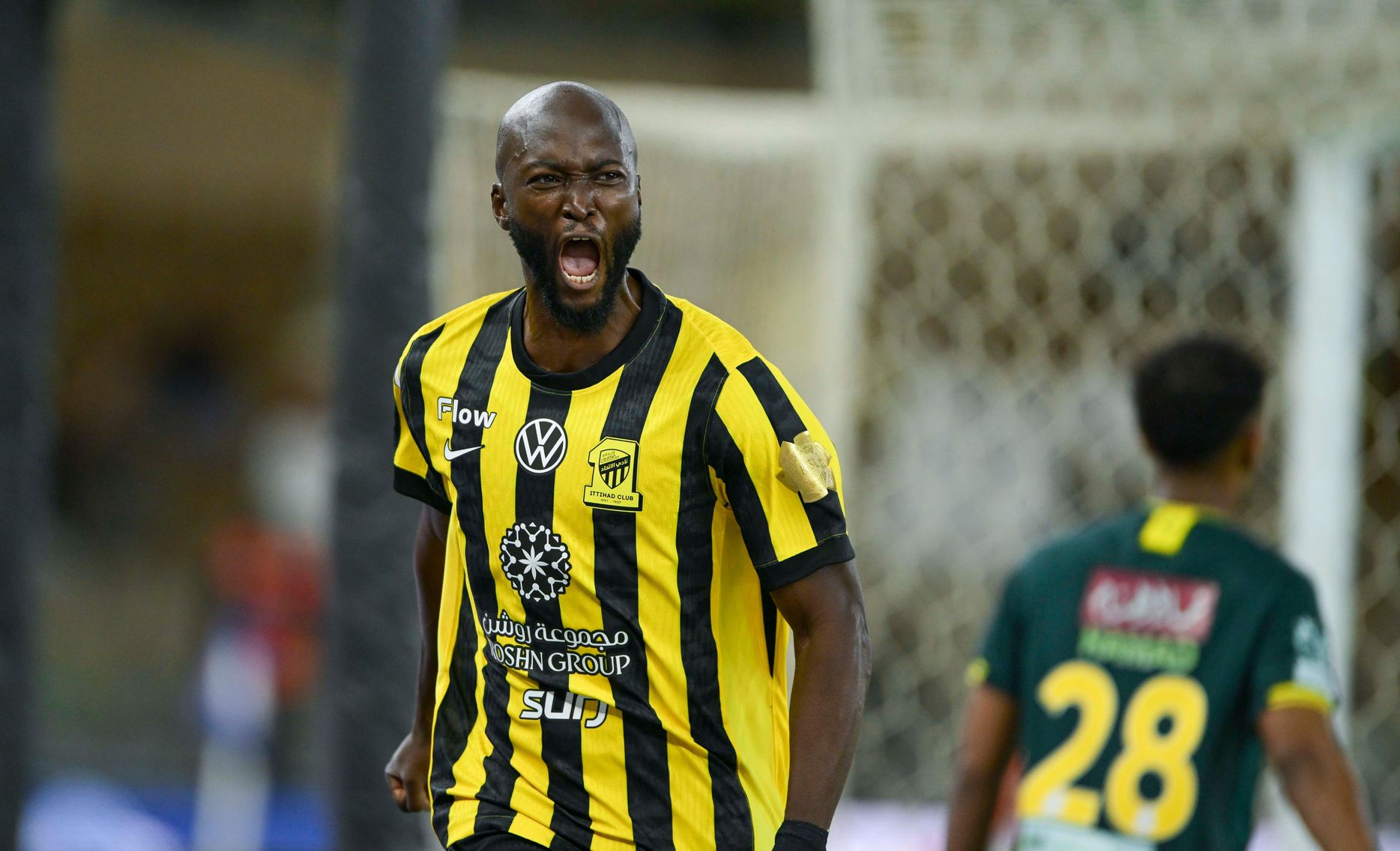 Danilo Pereira scores the winner for Al Ittihad v Al Khaleej