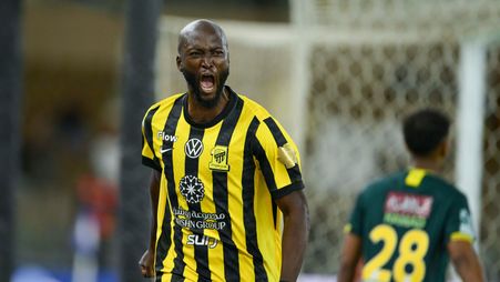 Danilo Pereira scores the winner for Al Ittihad v Al Khaleej