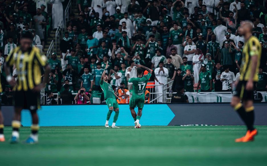 توني يحتفل مع الجهني وسط حسرة الاتحاديين