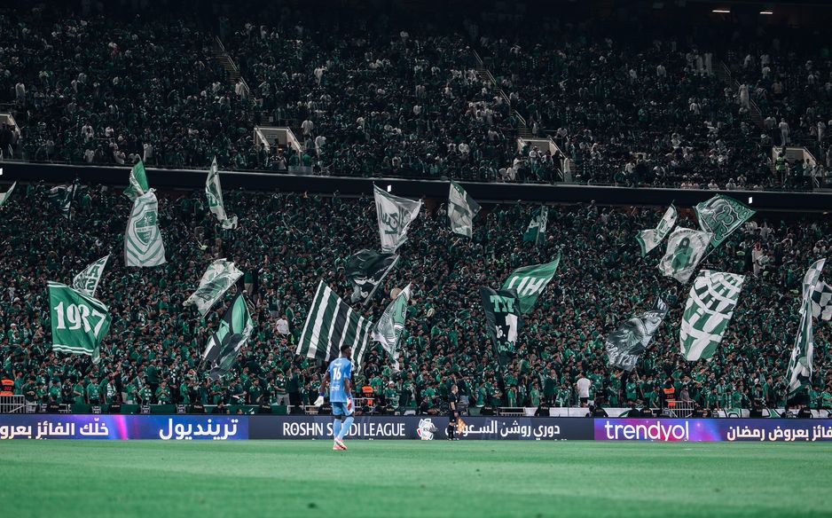 Al Ahli's loyal fanbase were out in force for the Sea Derby v Al Ittihad