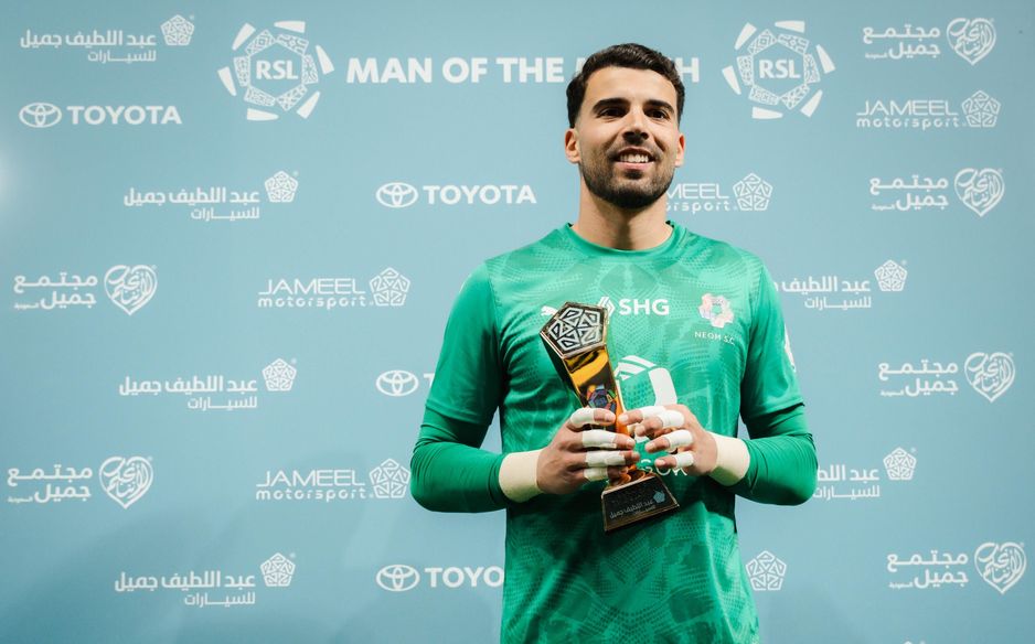 NEOM SC goalkeeper Luis Maximiano deservedly takes Man of Match at Al Nassr