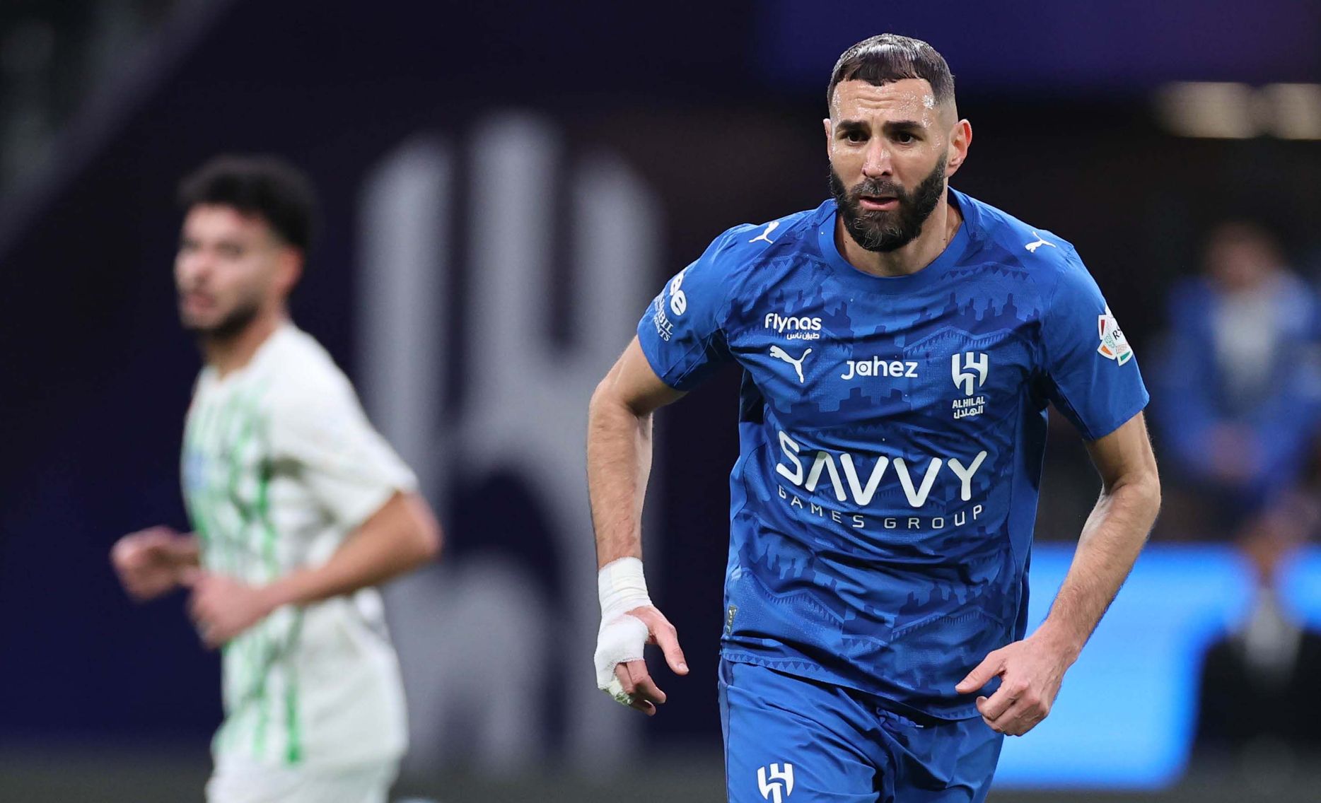 كريم بنزيما يعود للظهور والتألق