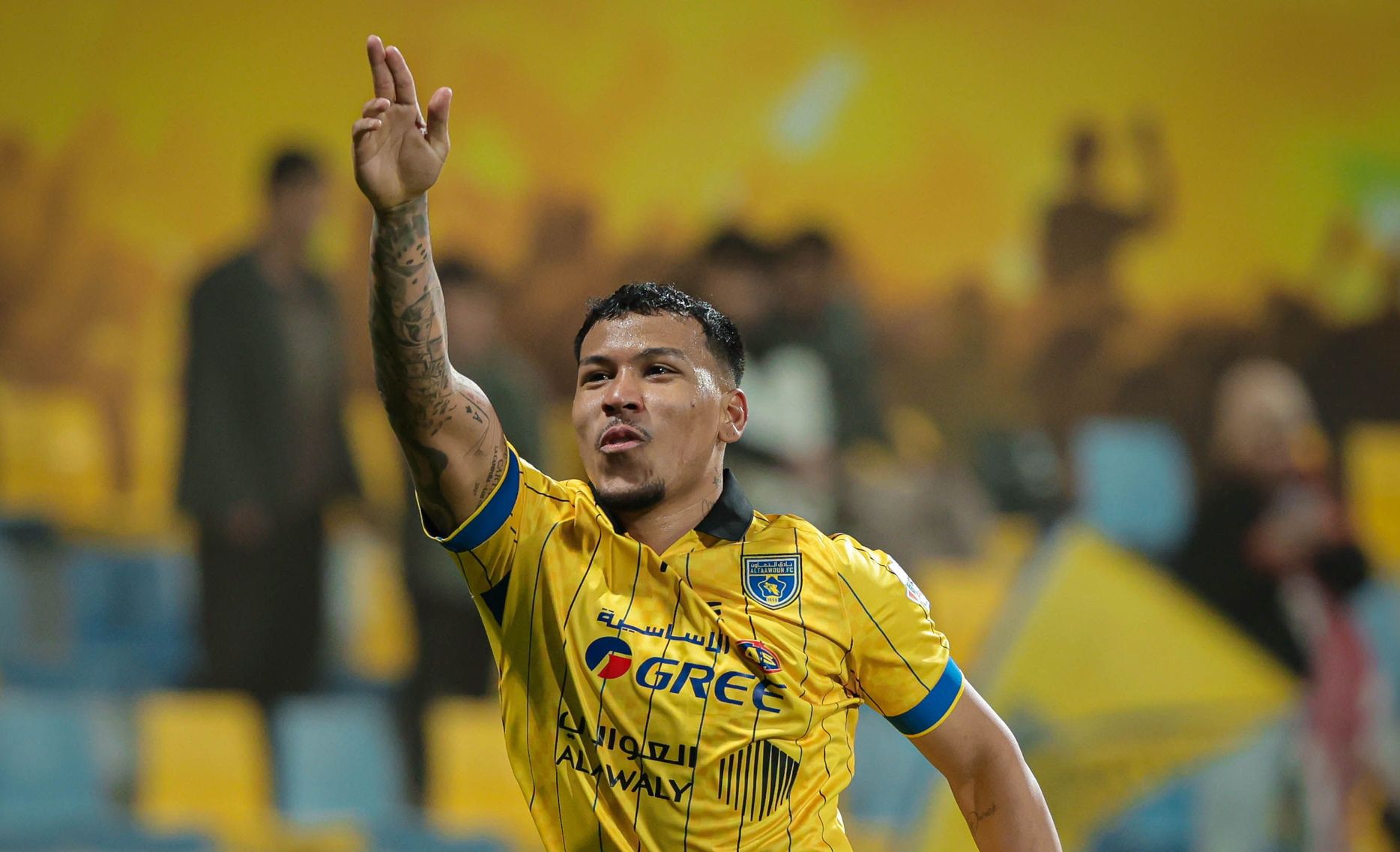 Roger Martinez scores twice in Al Taawoun's win v Al Fateh