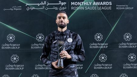 RSL Player of the Month for February Yannick Carrasco